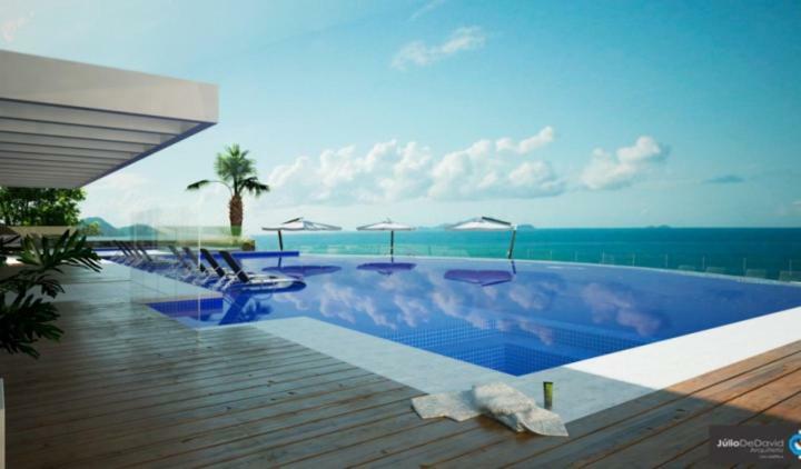 Ea - Apto Com Vista Do Mar Na Praia Dos Ingleses, Florianopolis, Sc Bagian luar foto