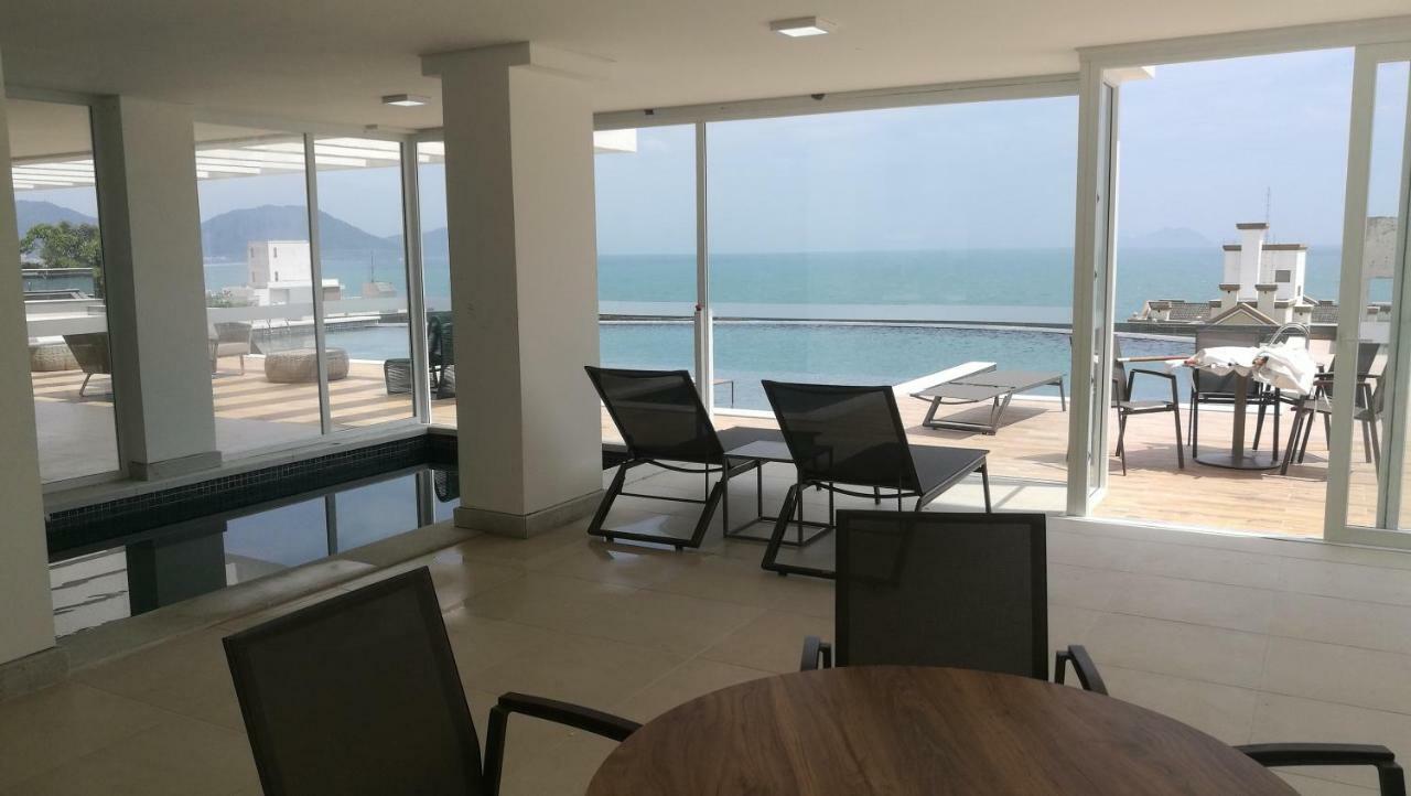 Ea - Apto Com Vista Do Mar Na Praia Dos Ingleses, Florianopolis, Sc Bagian luar foto